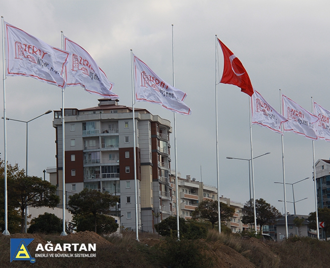 Zeray İnşaat Bayrak Direkleri